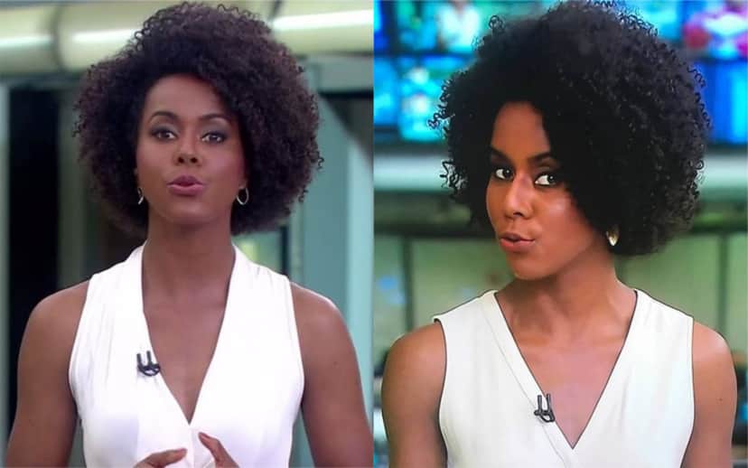 Maju Coutinho comanda o Jornal Hoje (Foto: Divulgação) Maju Coutinho comanda o Jornal Hoje (Foto: Divulgação)