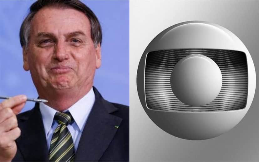 Bolsonaro voltou a atacar a Globo (Foto: Divulgação) Bolsonaro voltou a atacar a Globo (Foto: Divulgação)
