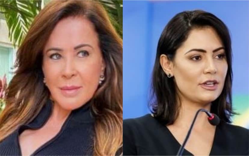 Zilu Godoi e Michelle Bolsonaro (Foto: Divulgação) Zilu Godoi e Michelle Bolsonaro (Foto: Divulgação)