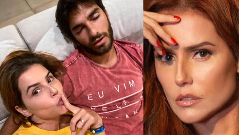 Déborah Secco com o marido Hugo Moura (Reprodução/ Montagem) Déborah Secco com o marido Hugo Moura (Reprodução/ Montagem)