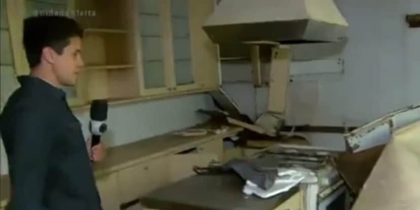 Mansão abandonada de de Hebe Camargo (Foto: Reprodução) Mansão abandonada de de Hebe Camargo (Foto: Reprodução)
