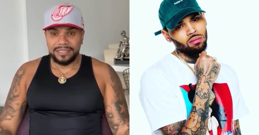 Naldo Benny fala sobre paixão por Chris Brown (Foto: Montagem) Naldo Benny fala sobre paixão por Chris Brown (Foto: Montagem)