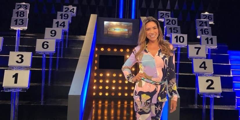 Patrícia Abravanel apresenta o Topa ou Não Topa no SBT (Foto: Reprodução) Patrícia Abravanel apresenta o Topa ou Não Topa no SBT (Foto: Reprodução)