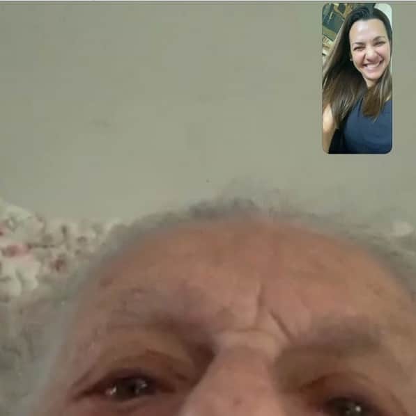 Veruska Seibel exibiu imagem de conversa com mãe de Boechat, após recebimento de flores (Foto: Reprodução) Veruska Seibel exibiu imagem de conversa com mãe de Boechat, após recebimento de flores (Foto: Reprodução)