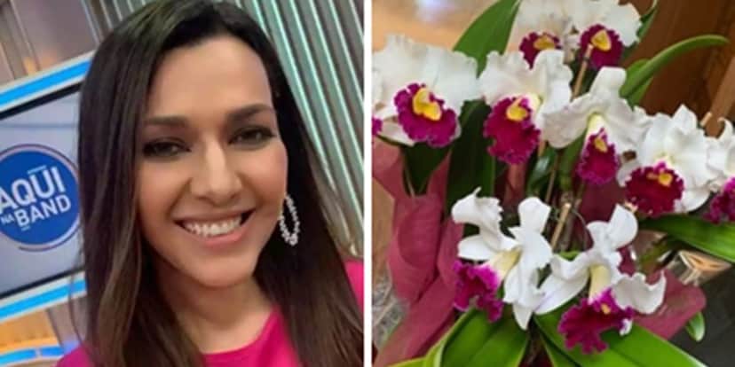 Veruska Seibel exibiu presente dado pela mãe de Ricardo Boechat no Dia dos Namorados (Foto: Montagem/TV Foco) Veruska Seibel exibiu presente dado pela mãe de Ricardo Boechat no Dia dos Namorados (Foto: Montagem/TV Foco)