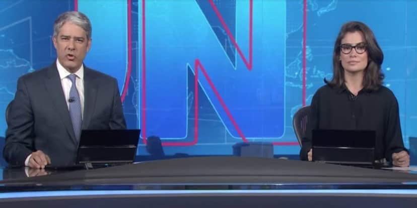 William Bonner e Renata Vasconcellos estão afastados do Jornal Nacional (Foto: Reprodução) William Bonner e Renata Vasconcellos estão afastados do Jornal Nacional (Foto: Reprodução)