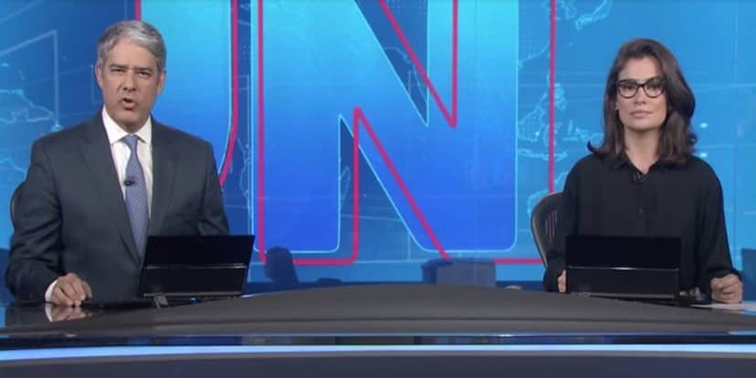 William Bonner e Renata Vasconcellos estão afastados do Jornal Nacional (Foto: Reprodução) William Bonner e Renata Vasconcellos estão afastados do Jornal Nacional (Foto: Reprodução)