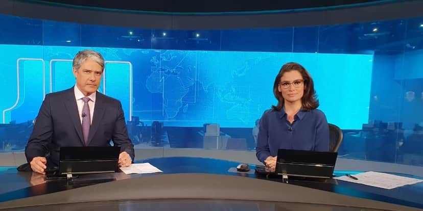 William Bonner, Renata Vasconcellos, Jornal Nacional William Bonner, Renata Vasconcellos, Jornal Nacional