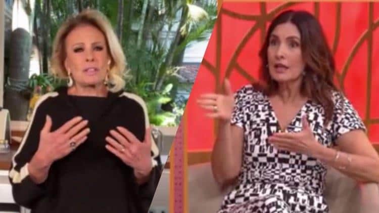 Ana Maria Braga fala sobre o distanciamento social e agradece a Globo por poder trabalhar de casa (Montagem: TV Foco) Ana Maria Braga fala sobre o distanciamento social e agradece a Globo por poder trabalhar de casa (Montagem: TV Foco)