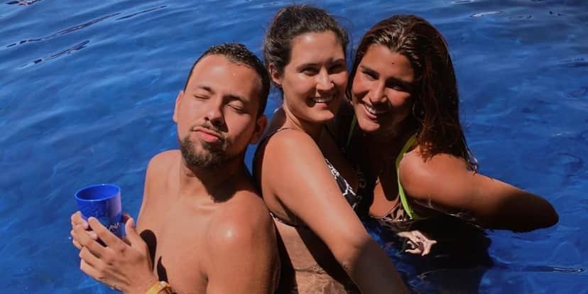 Bia Bonemer, Giulia Costa e o amigo, Lucas Grana (Foto: Reprodução/Instagram) Bia Bonemer, Giulia Costa e o amigo, Lucas Grana (Foto: Reprodução/Instagram)