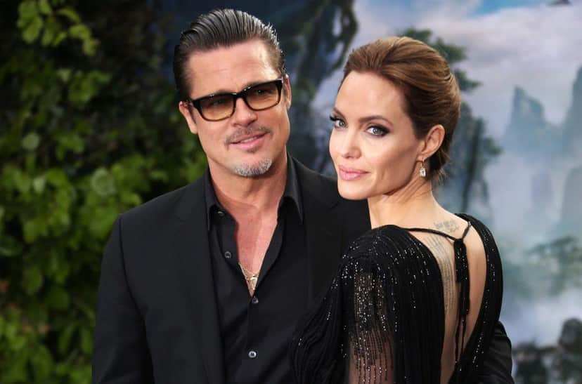 Brad Pitt e Angelina Jolie são flagrados juntos (Foto: Reprodução) Brad Pitt e Angelina Jolie são flagrados juntos (Foto: Reprodução)