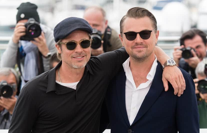 Brad Pitt e Leonardo DiCaprio são convidados a fazerem par romântico em filme gay (Foto: Reprodução) Brad Pitt e Leonardo DiCaprio são convidados a fazerem par romântico em filme gay (Foto: Reprodução)