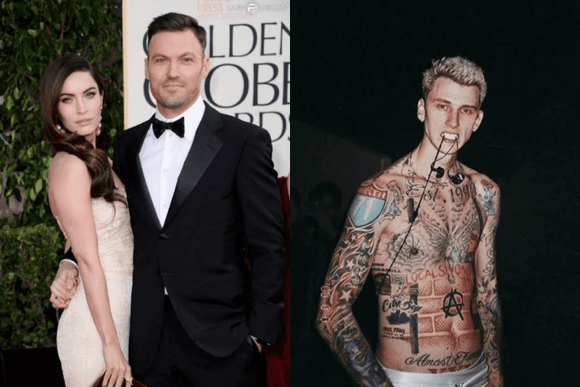 Megan Fox é vista aos beijos com rapper responsável pelo fim de seu casamento (Foto: Reprodução) Megan Fox é vista aos beijos com rapper responsável pelo fim de seu casamento (Foto: Reprodução)