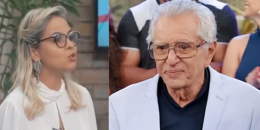 Carlos Alberto de Nóbrega e sua esposa Renata Domingues (Foto: Reprodução/Instagram/SBT) Carlos Alberto de Nóbrega e sua esposa Renata Domingues (Foto: Reprodução/Instagram/SBT)