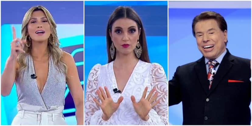 Lívia Andrade e Chris Flores são contratadas do SBT, emissora de Silvio Santos (Reprodução) Lívia Andrade e Chris Flores são contratadas do SBT, emissora de Silvio Santos (Reprodução)