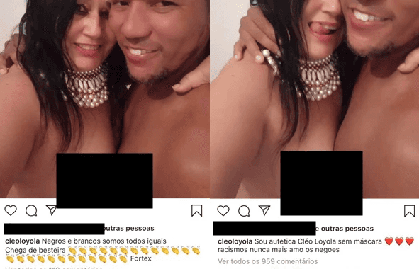 Cleo Loyola, ex-cunhada de Zezé, resolveu escandalizar com foto polêmica