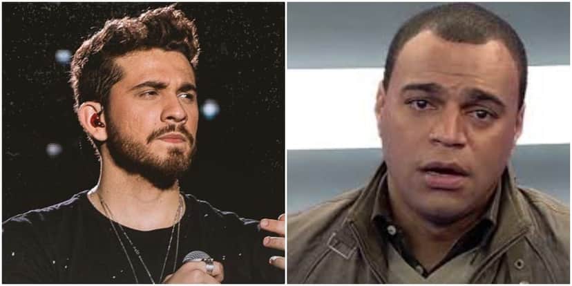 Gustavo Mioto e Denílson (Reprodução) Gustavo Mioto e Denílson (Reprodução)