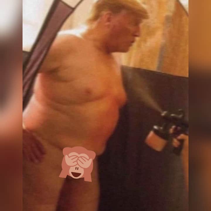 Suposto nude de Donald Trump vaza na web (Foto: Reprodução) Suposto nude de Donald Trump vaza na web (Foto: Reprodução)