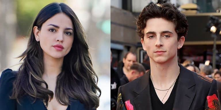 Timothée Chalamet e Eiza Gonzalez (Foto: Reprodução) Timothée Chalamet e Eiza Gonzalez (Foto: Reprodução)