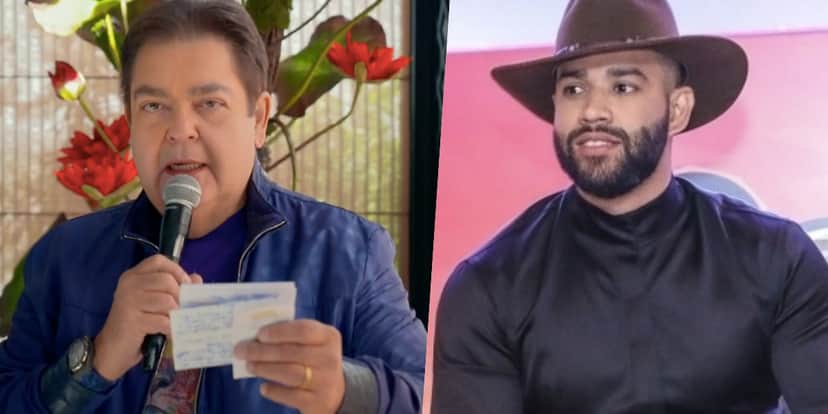 Faustão ignorou o veto da Globo e transmitiu Gusttavo Lima em seu programa (Foto montagem: TV Foco) Faustão ignorou o veto da Globo e transmitiu Gusttavo Lima em seu programa (Foto montagem: TV Foco)