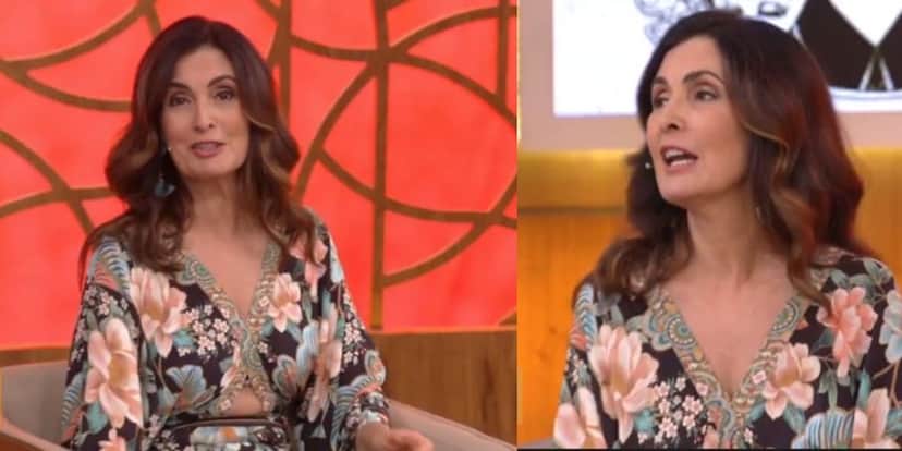 Fátima Bernardes no Encontro de hoje (Foto: Reprodução/TV Globo) Fátima Bernardes no Encontro de hoje (Foto: Reprodução/TV Globo)