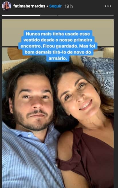Fátima Bernardes deu detalhes de sua vida pessoal (Foto: reprodução/Instagram) Fátima Bernardes deu detalhes de sua vida pessoal (Foto: reprodução/Instagram)
