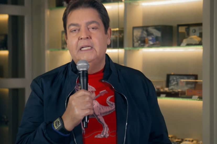 Faustão durante seu programa na Globo - Foto: Reprodução Faustão durante seu programa na Globo - Foto: Reprodução