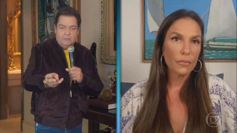 Faustão quebrou o silêncio sobre briga de Anitta e Ivete Sangalo - Foto: Reprodução Faustão quebrou o silêncio sobre briga de Anitta e Ivete Sangalo - Foto: Reprodução