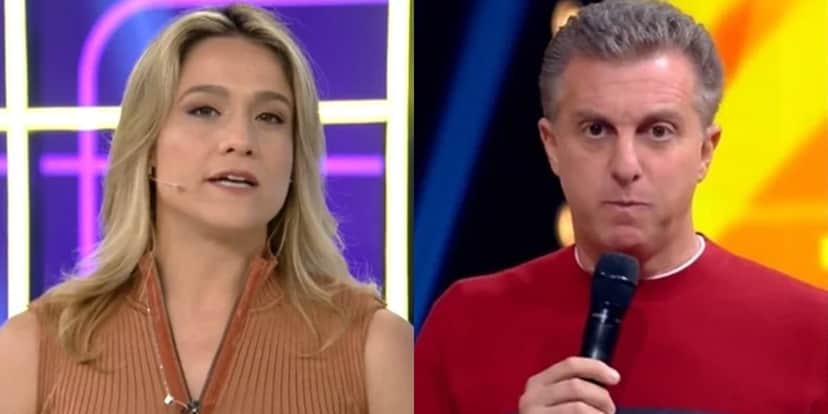 Fernanda Gentil teve conversa com Luciano Huck na Globo após assumir relação gay com mulher (Foto: Reprodução/Globo) Fernanda Gentil teve conversa com Luciano Huck na Globo após assumir relação gay com mulher (Foto: Reprodução/Globo)