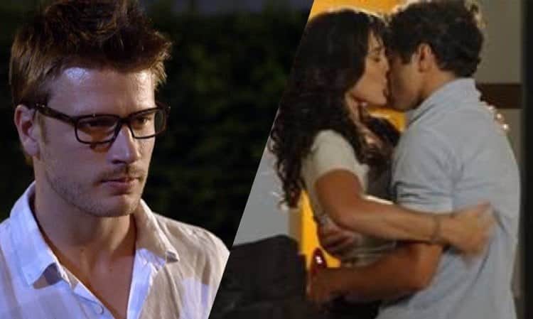 Fina Estampa, Alexandre flagra Patrícia aos beijos com Antenor (Montagem: TV Foco) Fina Estampa, Alexandre flagra Patrícia aos beijos com Antenor (Montagem: TV Foco)