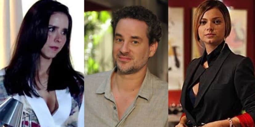 Em Fina Estampa, Márcia diz poucas e boas para Paulo na frente de Vanessa (Montagem: TV Foco) Em Fina Estampa, Márcia diz poucas e boas para Paulo na frente de Vanessa (Montagem: TV Foco)