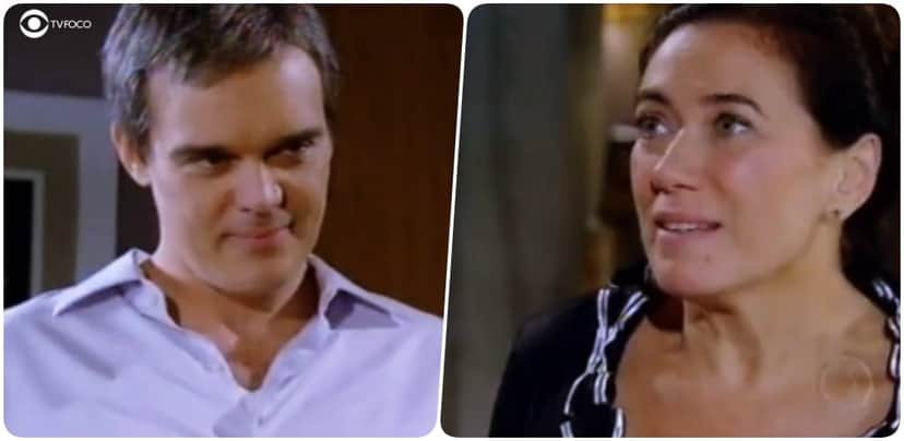 René fica feliz de se separar por ter Griselda por perto em Fina Estampa René fica feliz de se separar por ter Griselda por perto em Fina Estampa