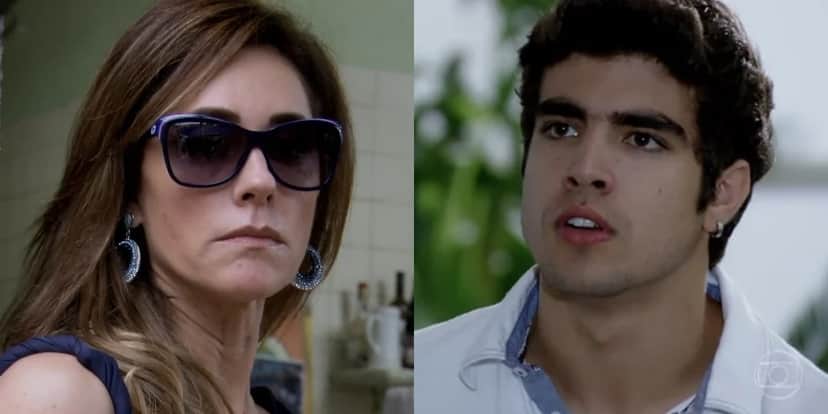 Tereza Cristina (Christiane Torloni) manda sequestrar e matar Antenor (Caio Castro) em Fina Estampa (Foto: Reprodução/Globo) Tereza Cristina (Christiane Torloni) manda sequestrar e matar Antenor (Caio Castro) em Fina Estampa (Foto: Reprodução/Globo)