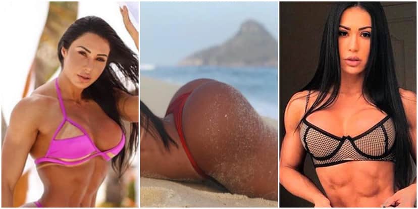 belo Gracyanne Barbosa não tem vergonha de expor seu corpo definido em fotos ousadas (Reprodução) belo Gracyanne Barbosa não tem vergonha de expor seu corpo definido em fotos ousadas (Reprodução)