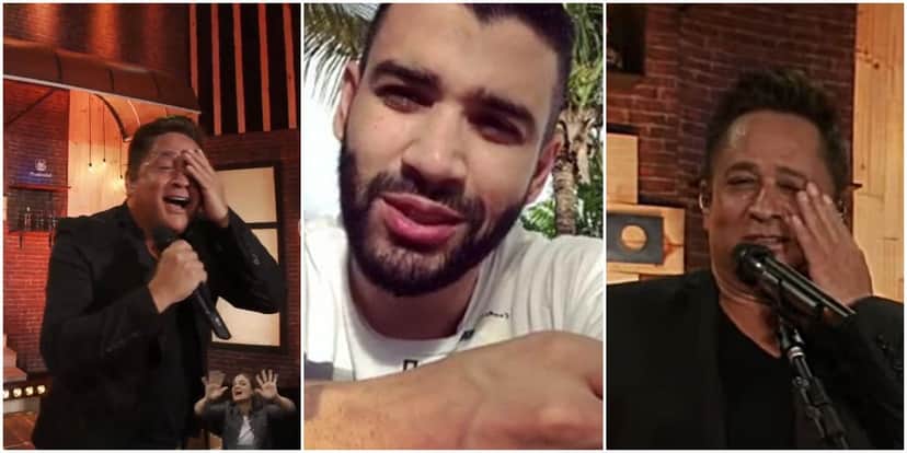 Leonardo e Gusttavo Lima são bons amigos (Reprodução) Leonardo e Gusttavo Lima são bons amigos (Reprodução)