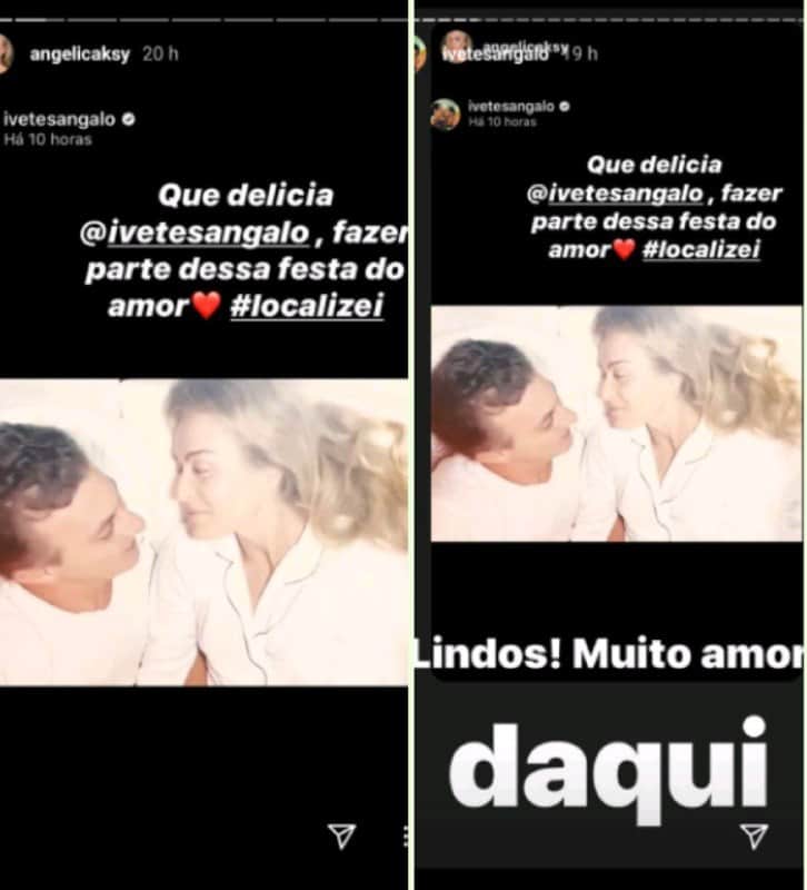 Angélica e Luciano Hucka fizeram parte do novo videoclipe de Ivete Sangalo Angélica e Luciano Hucka fizeram parte do novo videoclipe de Ivete Sangalo