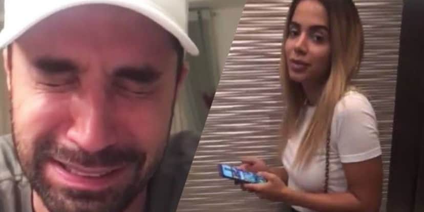 Latino vai ás lágrimas depois de humilhação de Anitta (Montagem: TV Foco) Latino vai ás lágrimas depois de humilhação de Anitta (Montagem: TV Foco)