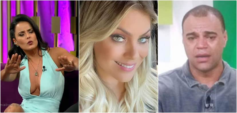 Renata Fan parabenizou Denílson pelo casamento com Luciele Di Camargo (Reprodução) Renata Fan parabenizou Denílson pelo casamento com Luciele Di Camargo (Reprodução)