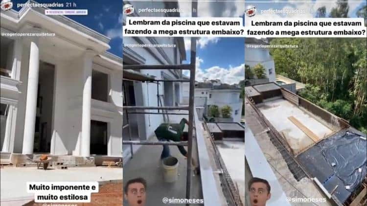 A nova mansão de Simone, da dupla com Simaria (Reprodução) A nova mansão de Simone, da dupla com Simaria (Reprodução)