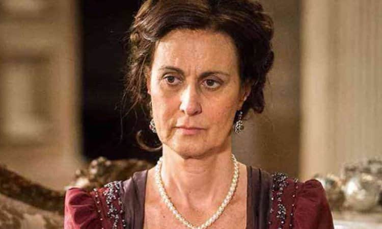 Márcia Cabrita em Novo Mundo, seu último trabalho na Globo antes da morte (Imagem: Globo) Márcia Cabrita em Novo Mundo, seu último trabalho na Globo antes da morte (Imagem: Globo)