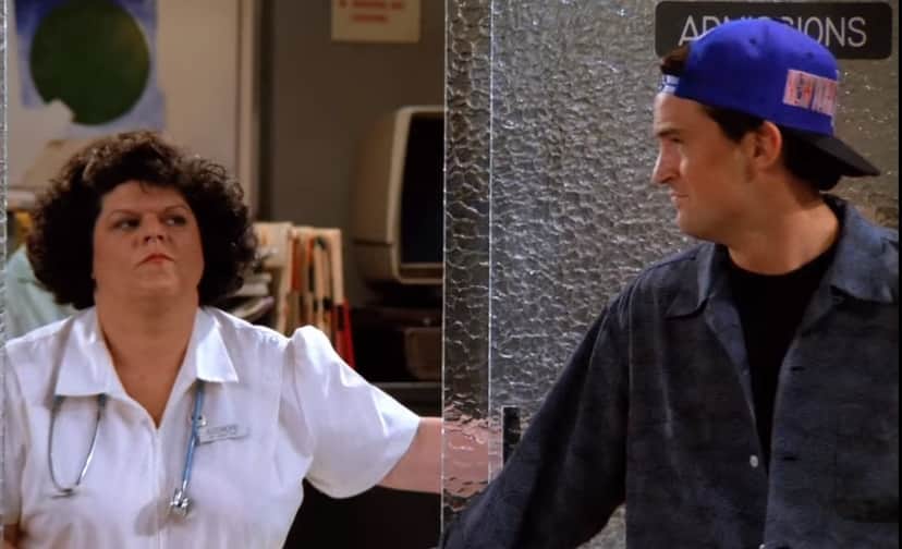 Cena de Mary Pat Gleason em Friends (Foto: Reprodução) Cena de Mary Pat Gleason em Friends (Foto: Reprodução)