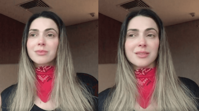 Nadja Pessoa chora após separação do cantor D'Black (Foto: Reprodução/Instagram) Nadja Pessoa chora após separação do cantor D'Black (Foto: Reprodução/Instagram)