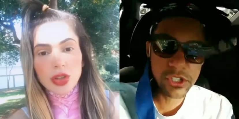A famosa ex-contratada da Record e participante de A Fazenda, Nadja Pessoa falou sobre o seu ex-marido D'Black (Foto: Reprodução/Instagram/Montagem TV Foco) A famosa ex-contratada da Record e participante de A Fazenda, Nadja Pessoa falou sobre o seu ex-marido D'Black (Foto: Reprodução/Instagram/Montagem TV Foco)