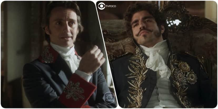 Patrício é "seduzido" por Dom Pedro na novela Novo Mundo Patrício é "seduzido" por Dom Pedro na novela Novo Mundo