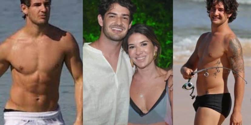 Alexandre Pato, antes de casar com Rebeca Abravanel, teve uma vida amorosa agitada (Montagem: TV Foco) Alexandre Pato, antes de casar com Rebeca Abravanel, teve uma vida amorosa agitada (Montagem: TV Foco)