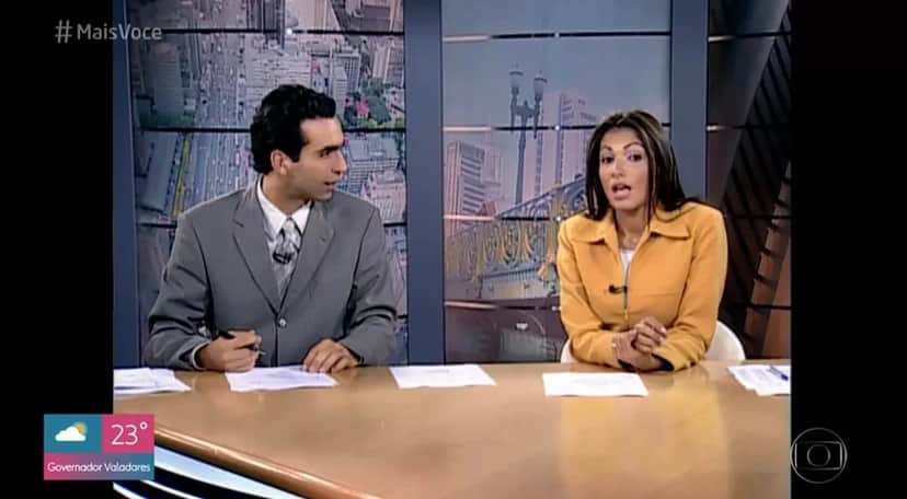 A jornalista no comando do 'SPTV - 1° edição' (Foto: reprodução/Globo) A jornalista no comando do 'SPTV - 1° edição' (Foto: reprodução/Globo)