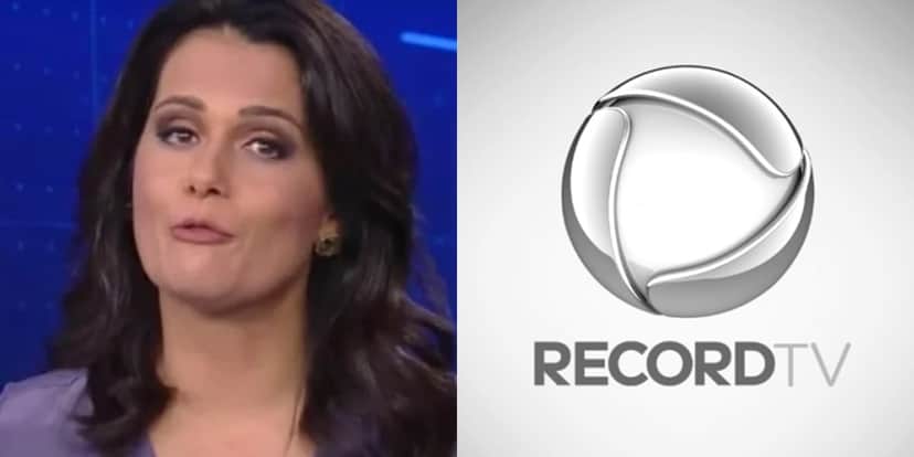 Adriana Araújo, que foi tirada do Jornal da Record; no mesmo dia, emissora anunciou demissões (Foto: Reprodução/Record) Adriana Araújo, que foi tirada do Jornal da Record; no mesmo dia, emissora anunciou demissões (Foto: Reprodução/Record)