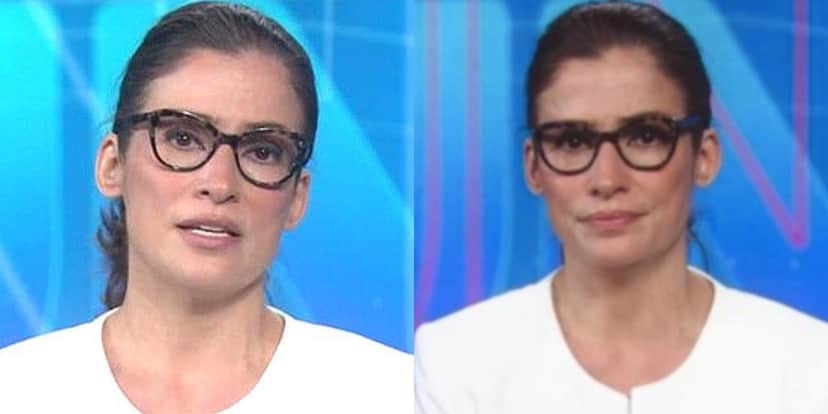 Renata Vasconcellos chorou após homem invadir a Globo; jornalista teme ameaças (Reprodução) Renata Vasconcellos chorou após homem invadir a Globo; jornalista teme ameaças (Reprodução)