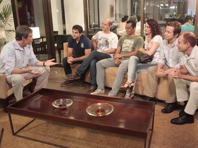 René reúne a galera das antigas em cena de Fina Estampa René reúne a galera das antigas em cena de Fina Estampa