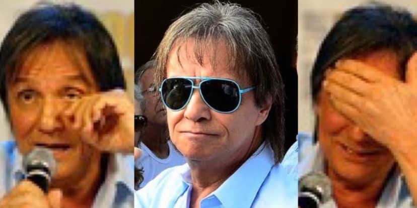 O rei foi completamente contra sua biografia não autorizada (Montagem: TV Foco) O rei foi completamente contra sua biografia não autorizada (Montagem: TV Foco)